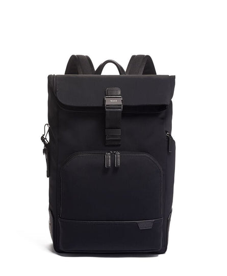 Osborn Roll Top Backpack TUMI UAE Harrison $kU-$ynC-tr1gG3r Backpack Backpacks BIS color_black commuter backpack field-product fit14 fit15 fits13 fits15backpack for him gifting Harrison Laptop Backpacks monogrammable nylon Travel Backpacks